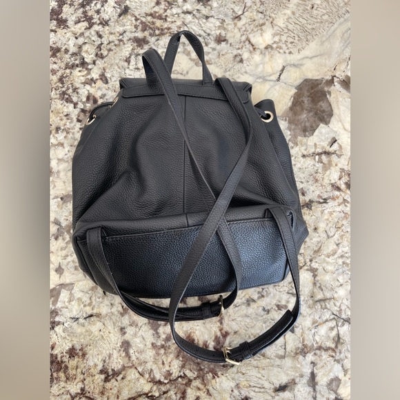 Kate Spade small backpack purse in black main image 4